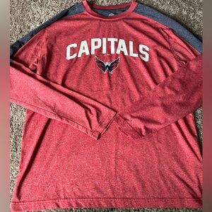 Vintage NHL Washington Capitals Long Sleeve Shirt